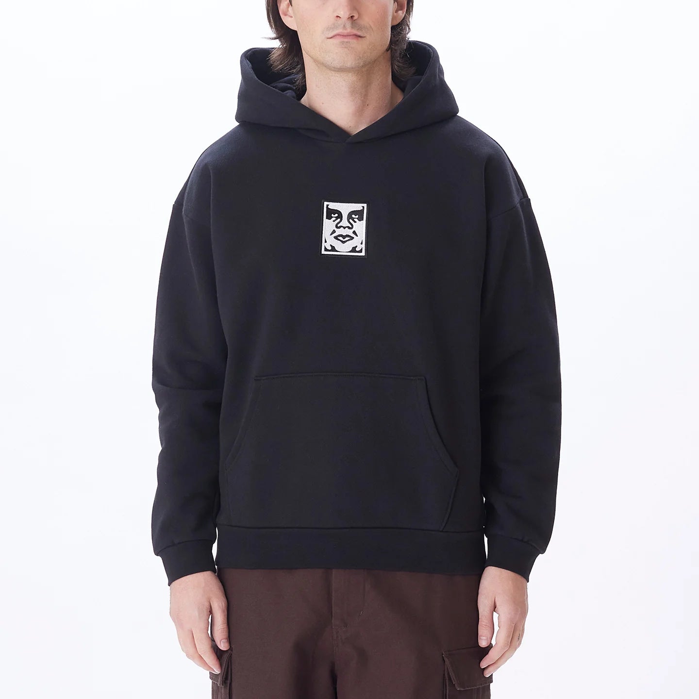 OBEY Icon Extra Heavy Pullover Hood II