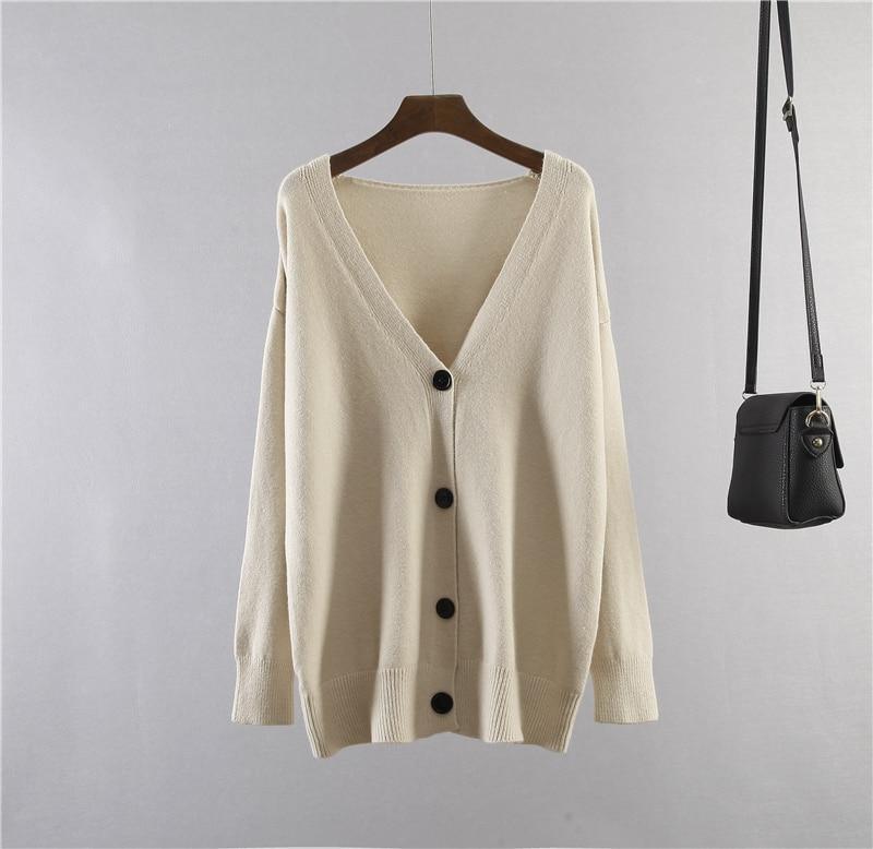 Oversized Cardigan Sweater For Women