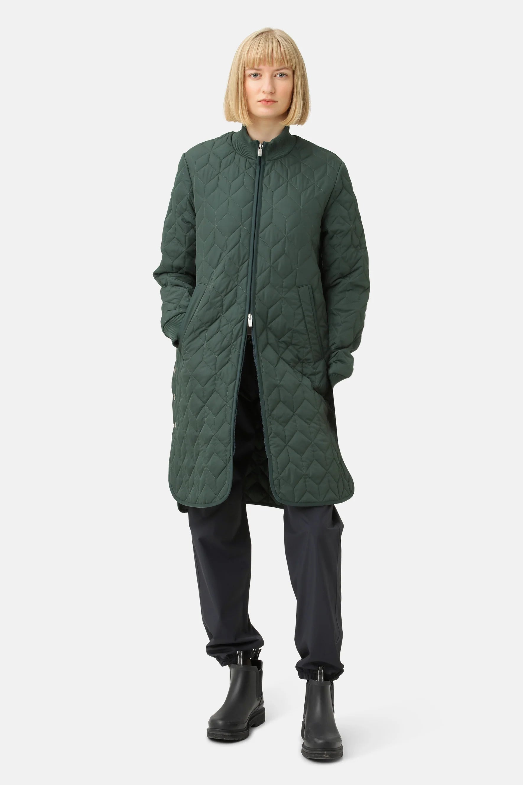 Padded Quilt Coat