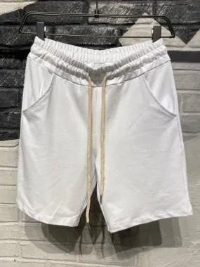 Pantaloni Scurti DC White