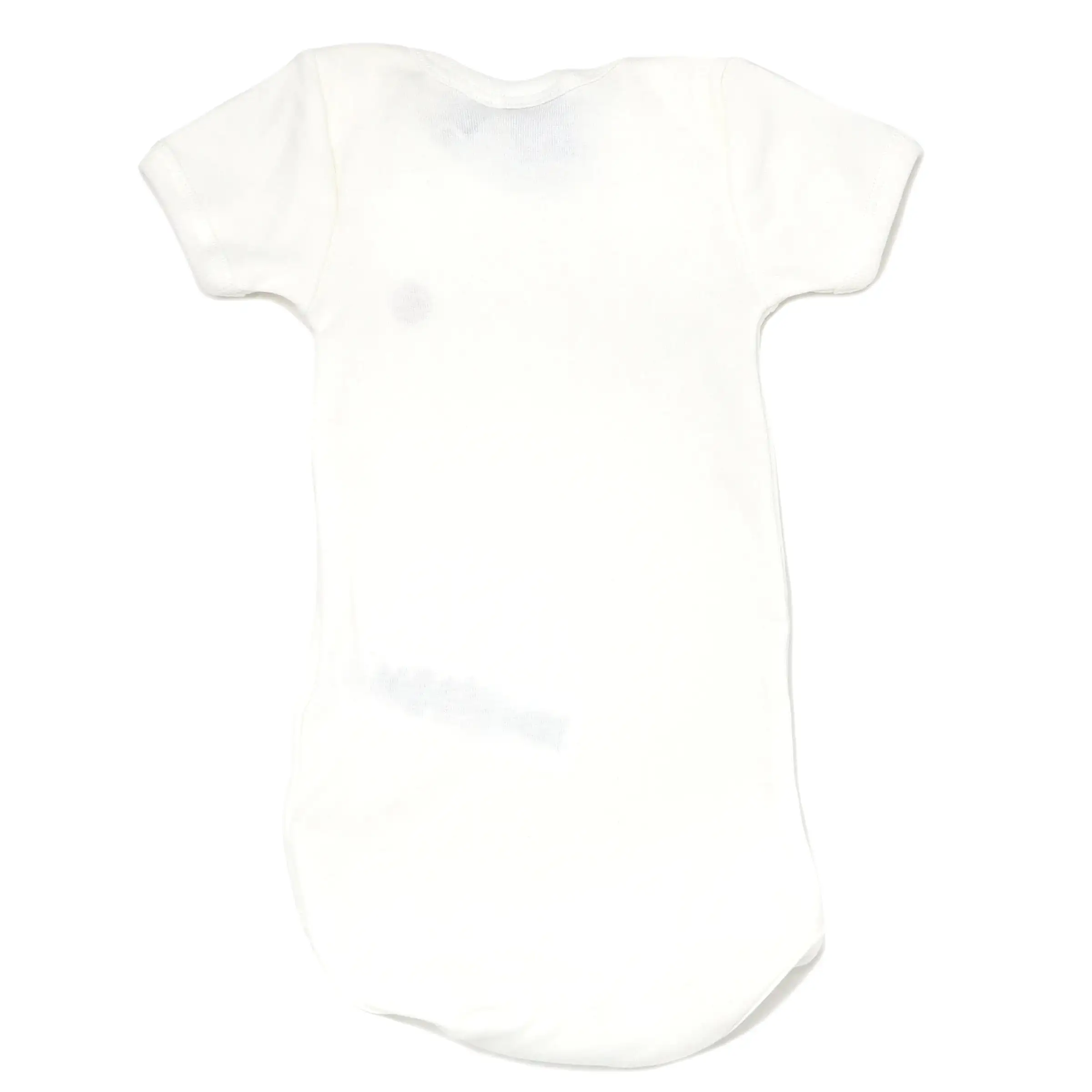 Petit Bateau Short Sleeve Bodysuit - White