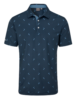 Ping Gold Putter Printed Polo