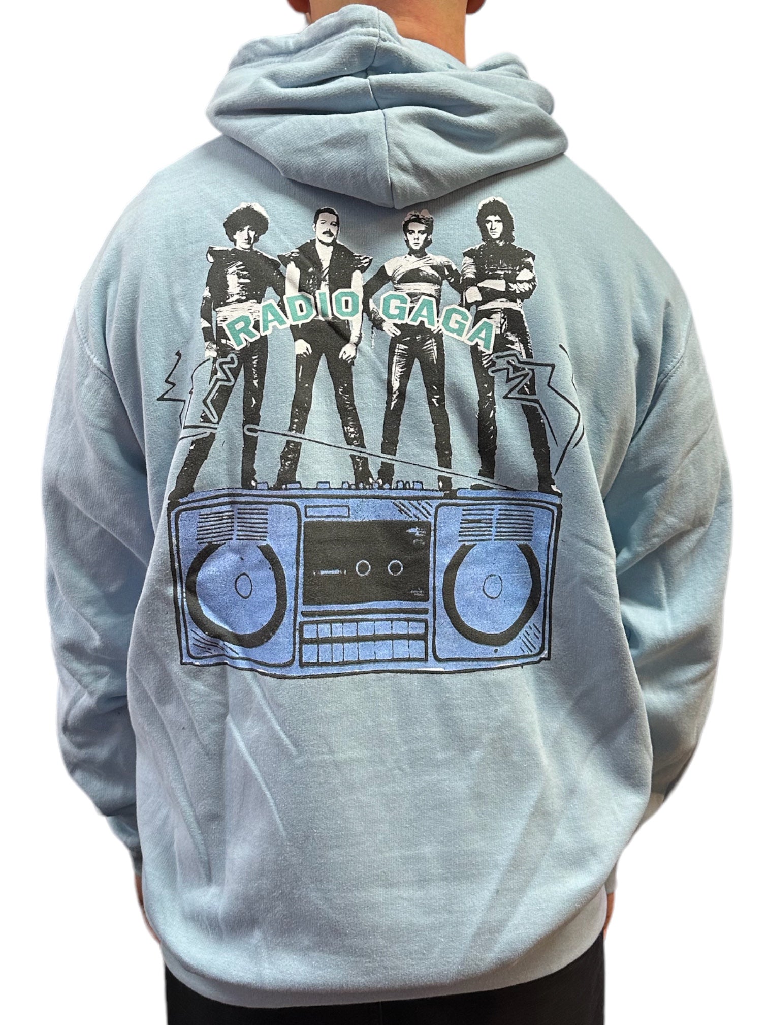 Queen Radio Ga Ga Official Unisex Pullover Hoodie Various Sizes: NEW