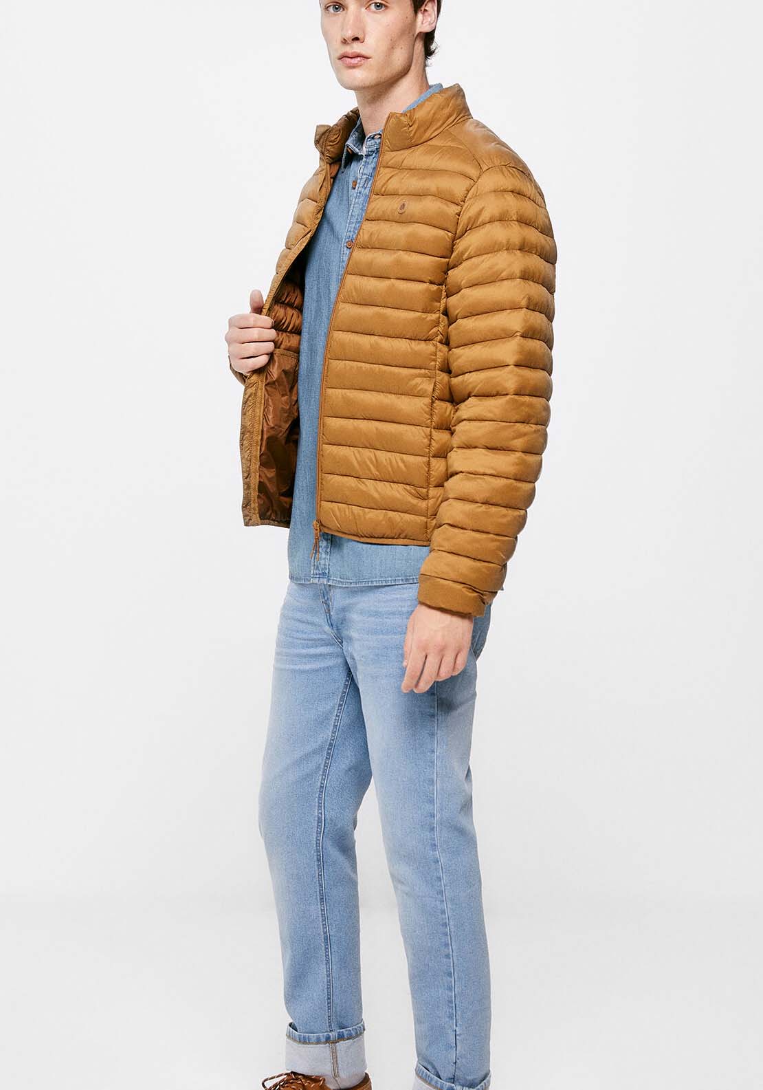 Quilted jacket - Tan