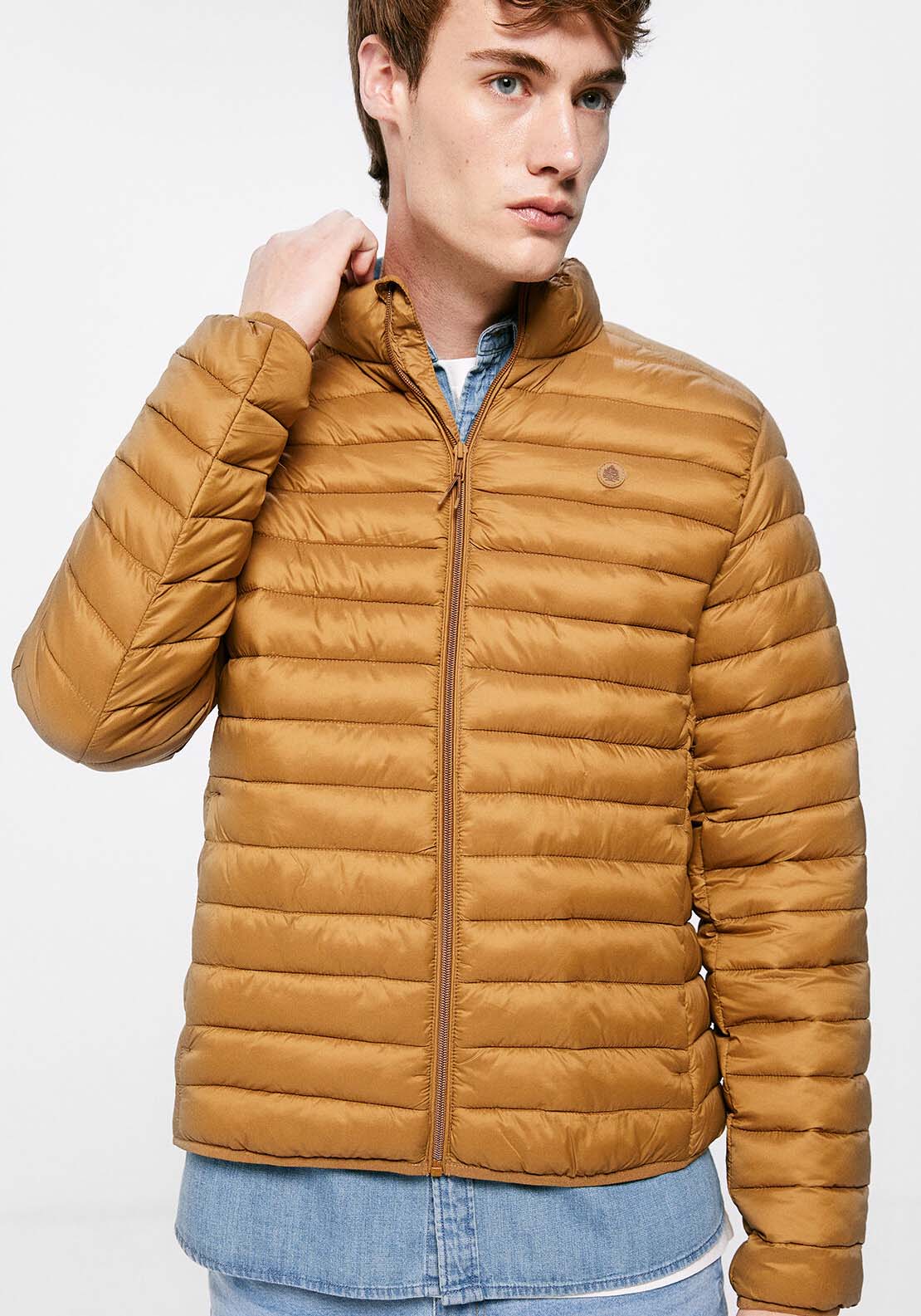 Quilted jacket - Tan