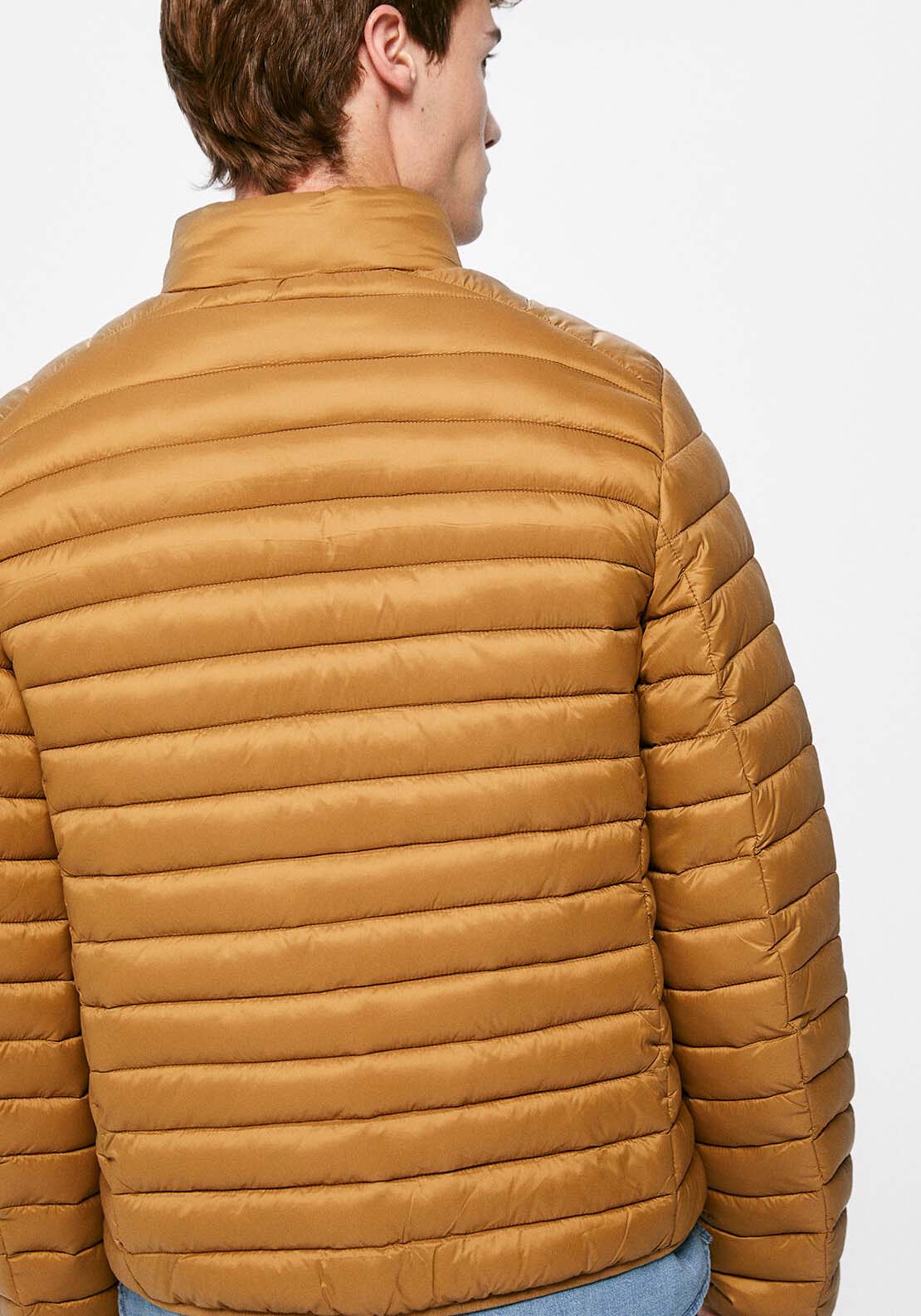 Quilted jacket - Tan