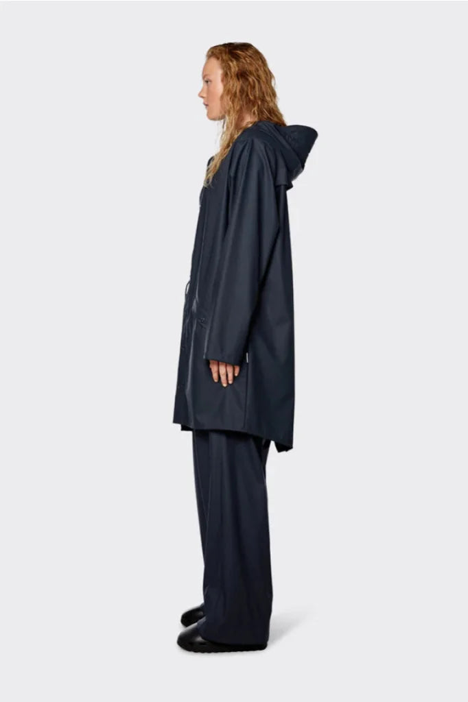 Rains - Long Jacket - Navy