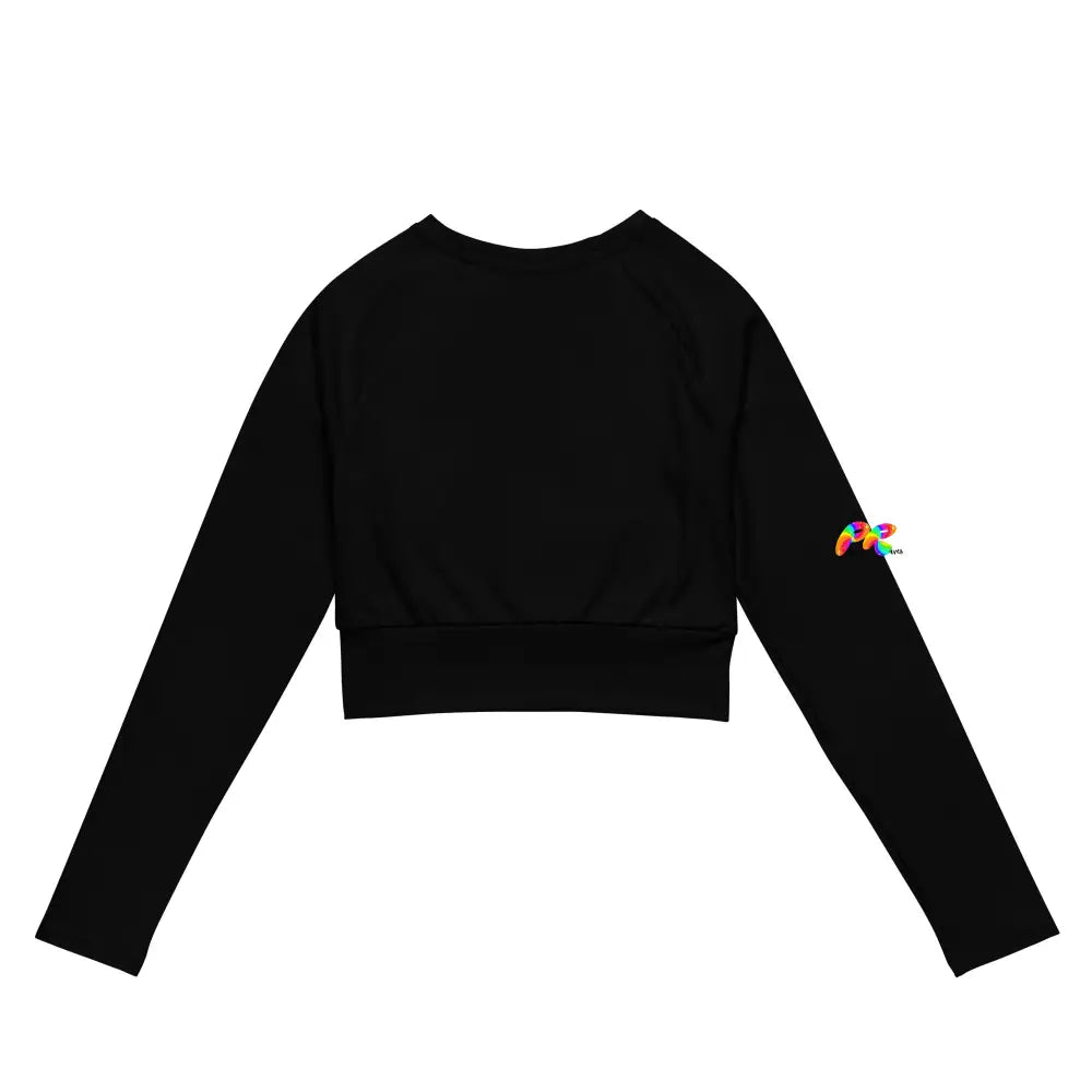 Rave Tart Long Sleeve Crop Top