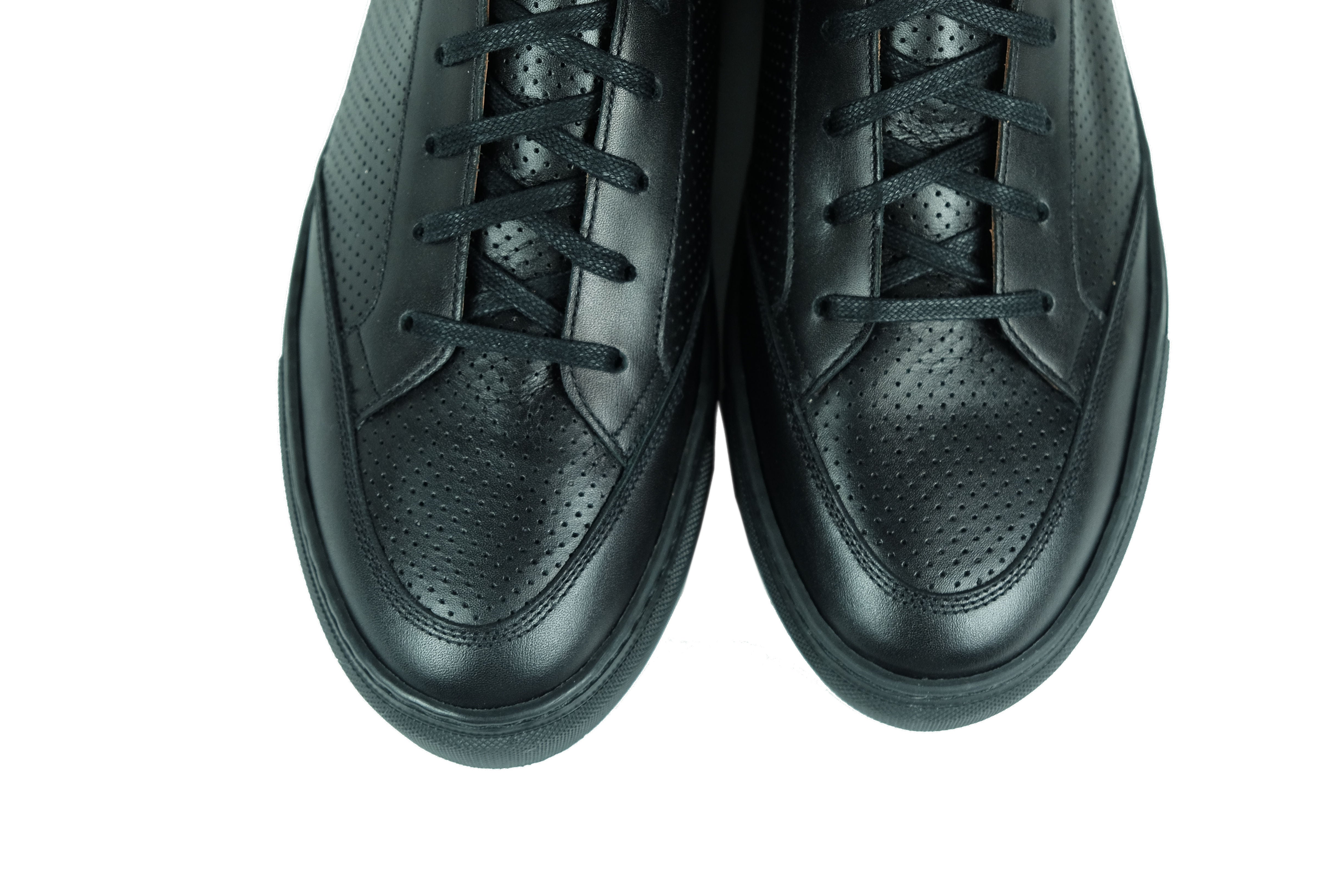 Richland - Perforated Black Calf