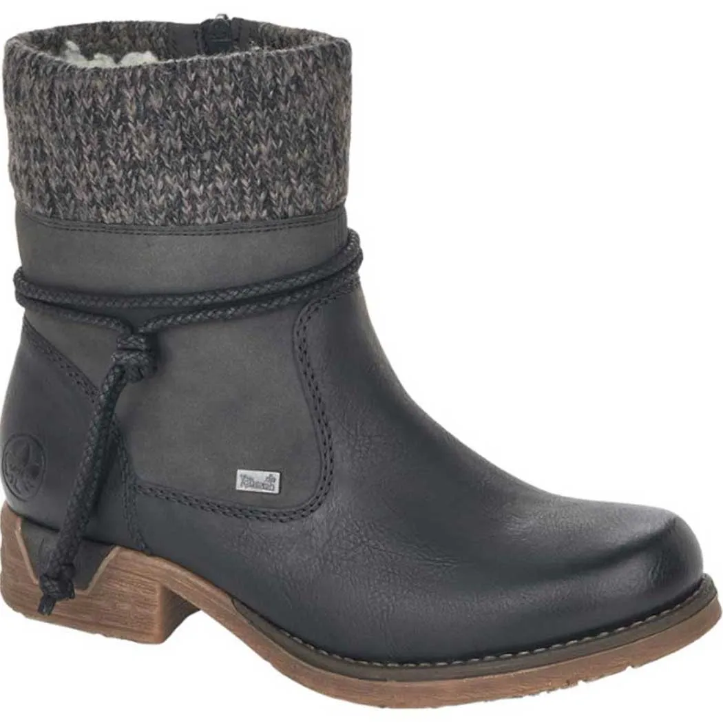 Rieker 79688 Boot Black (Women's)