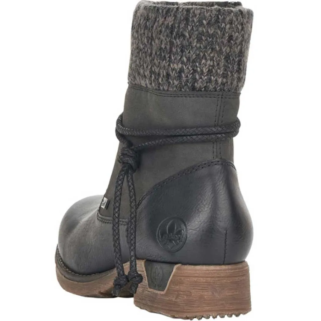 Rieker 79688 Boot Black (Women's)