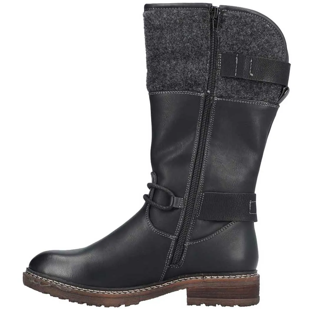 Rieker 94774 Dominika Boot Schwarz (Women's)