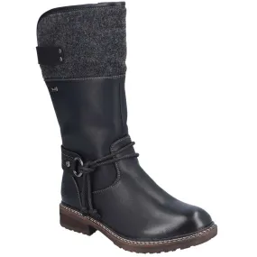 Rieker 94774 Dominika Boot Schwarz (Women's)