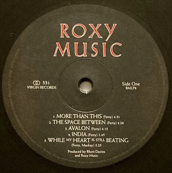 Roxy Music ~ Avalon