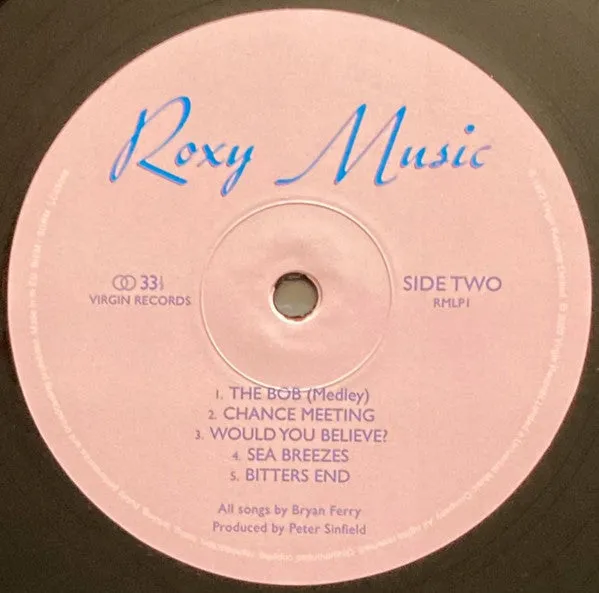 Roxy Music ~ Roxy Music