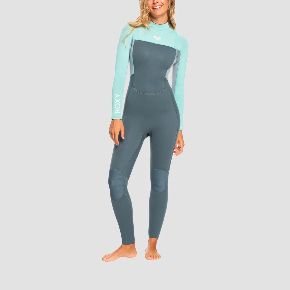 Roxy Prologue 3/2mm FLT Back Zip Wetsuit Ice Green - Womens