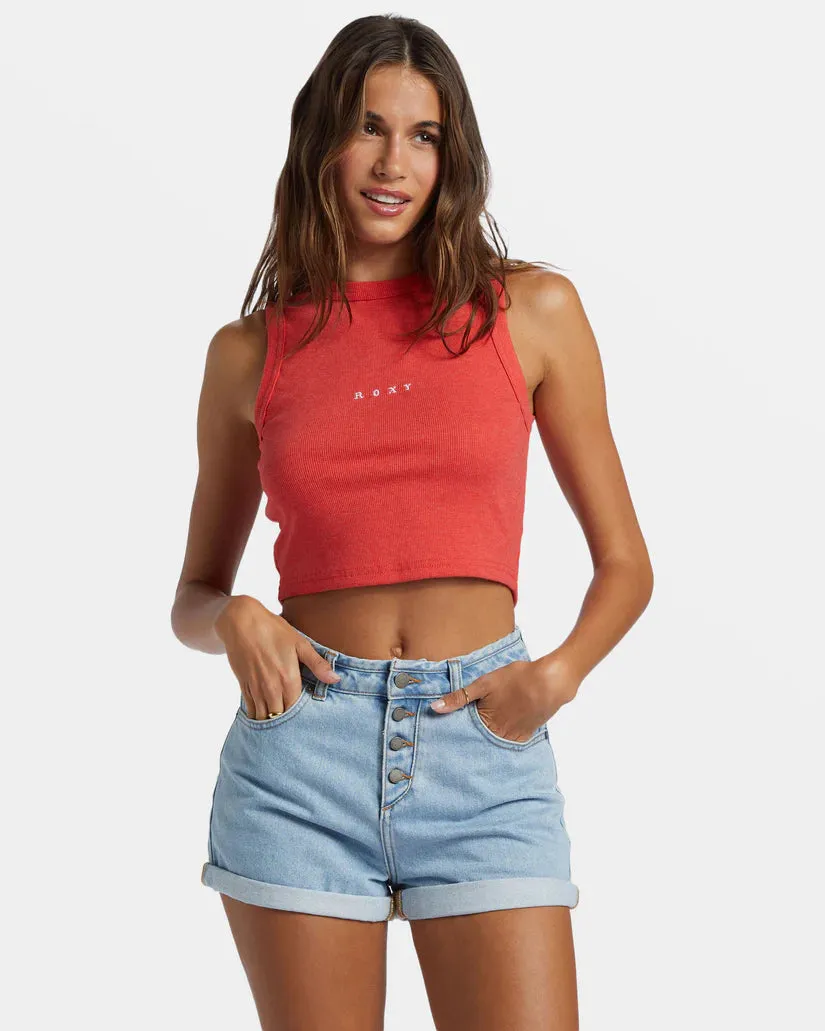 Roxy Roxify Fitted Rib Tank Top