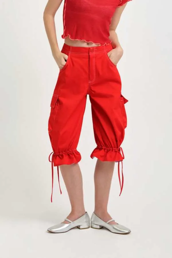 Roxy Short - Red Twill