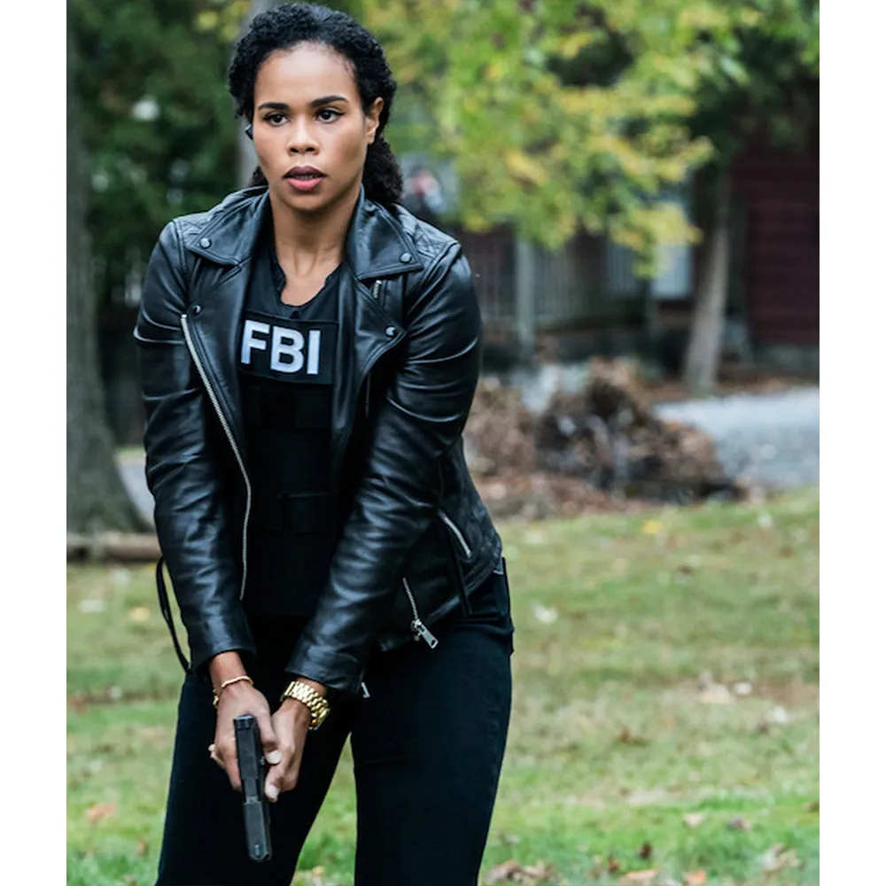 Roxy Sternberg FBI Most Wanted Season 4 Black Leather Jacket