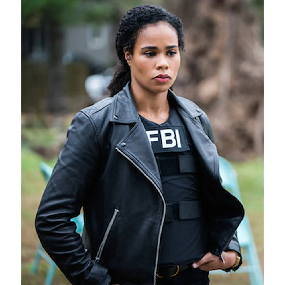 Roxy Sternberg FBI Most Wanted Season 4 Black Leather Jacket