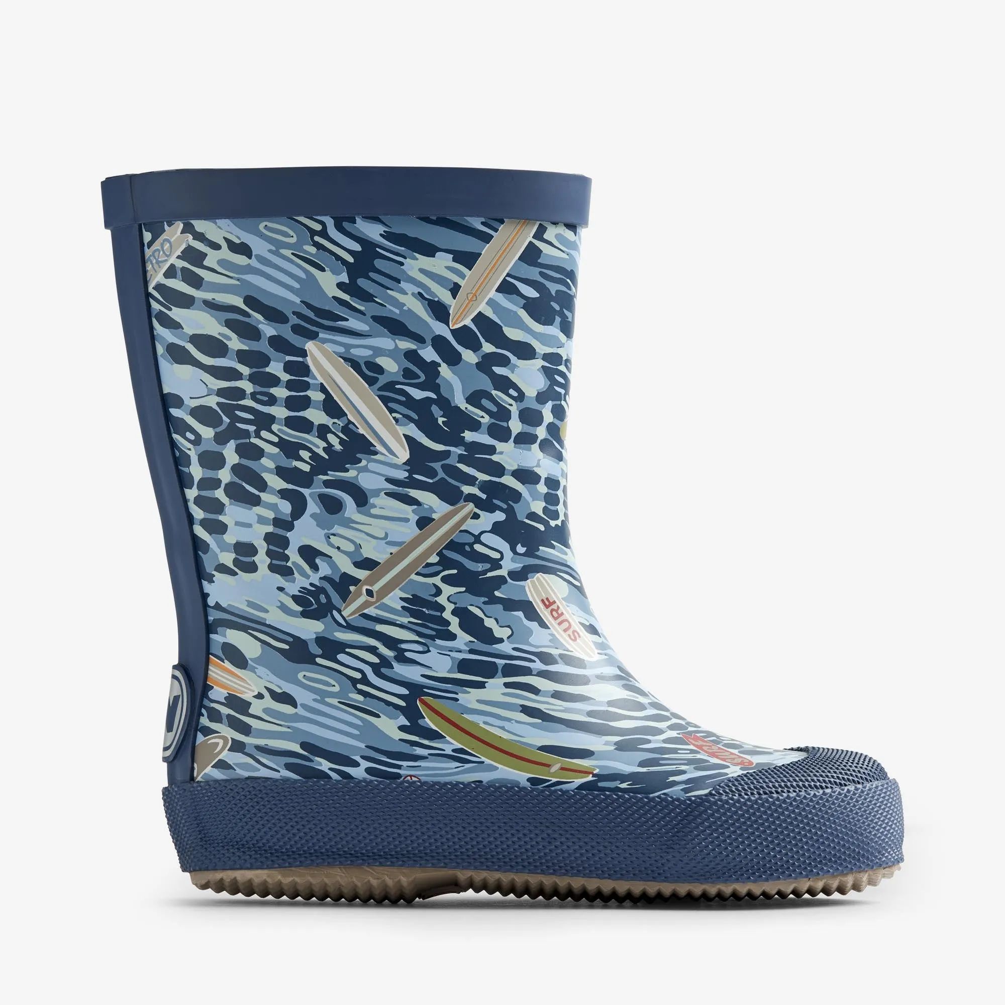 Rubber Boot Print Muddy - indigo surfboards