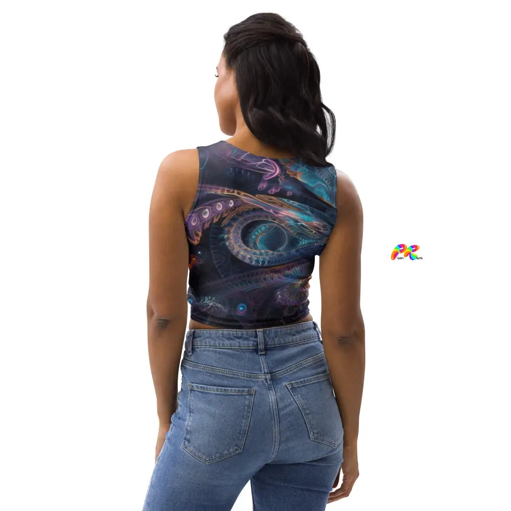 Sacred Vision Rave Crop Top