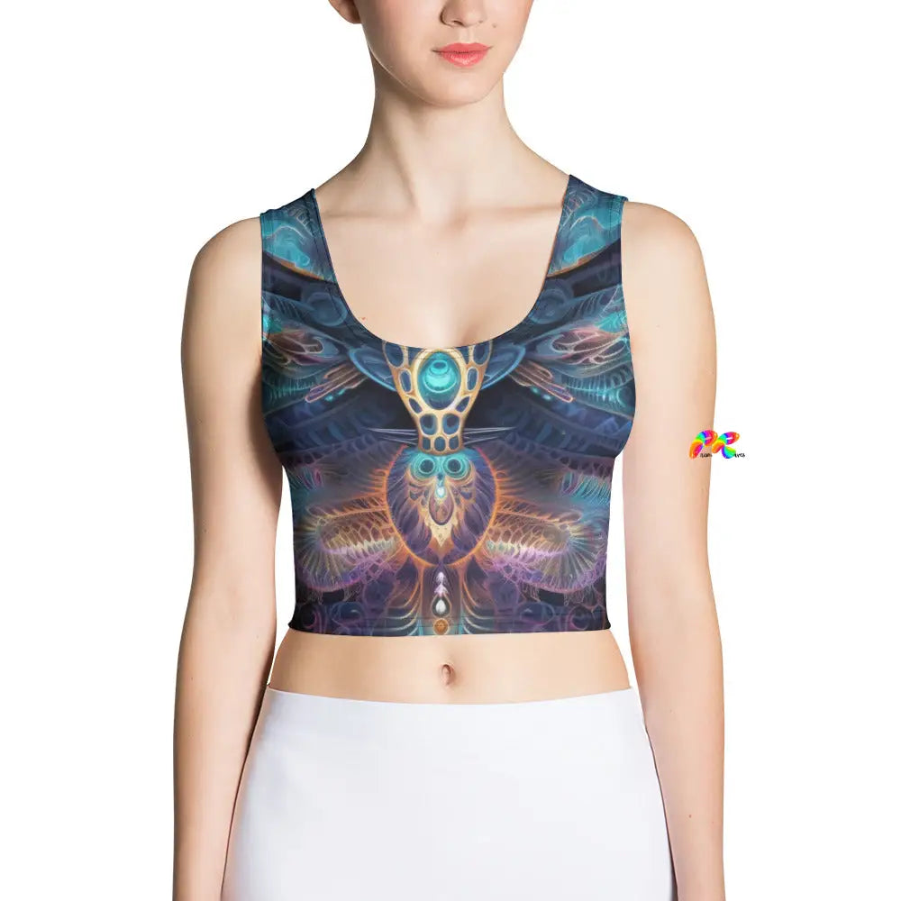 Sacred Vision Rave Crop Top