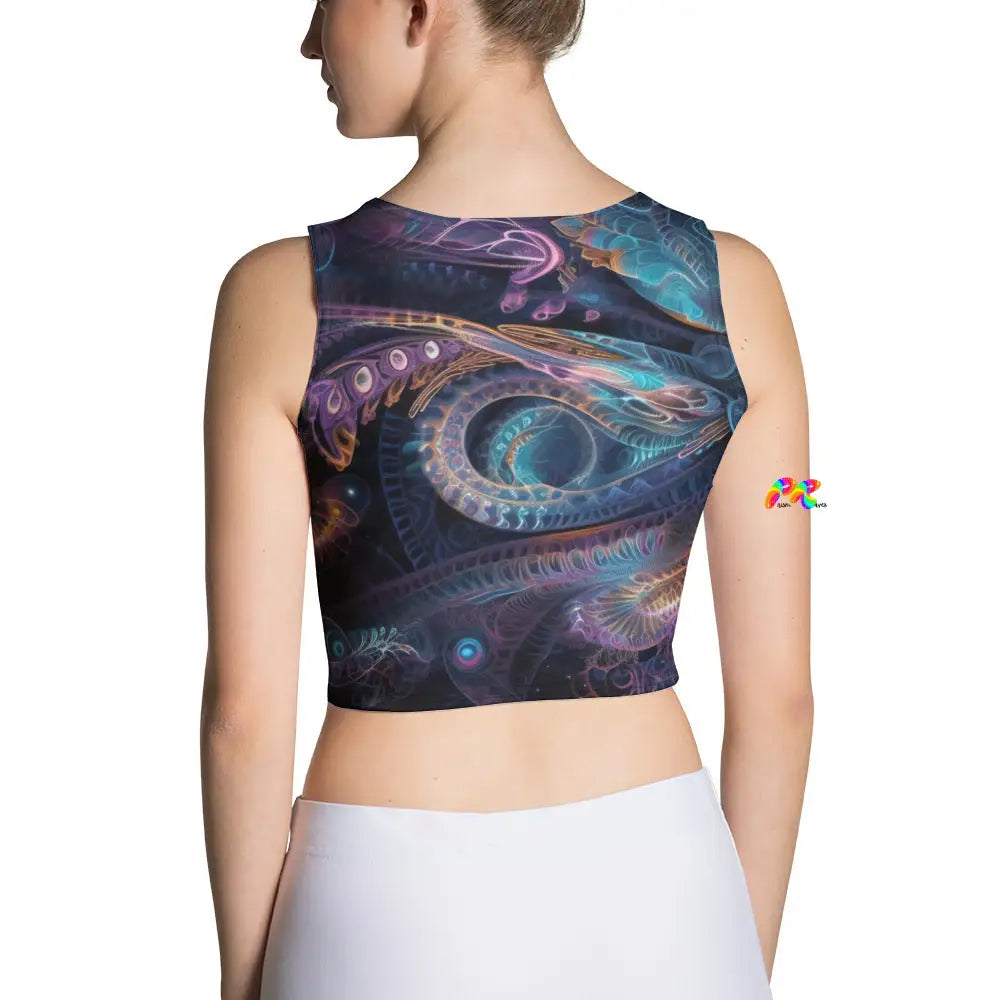 Sacred Vision Rave Crop Top