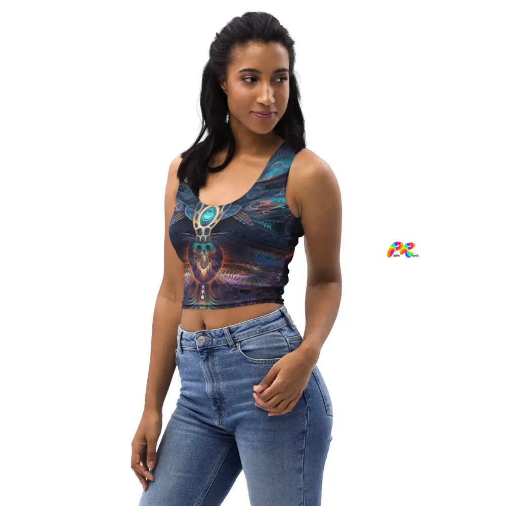 Sacred Vision Rave Crop Top