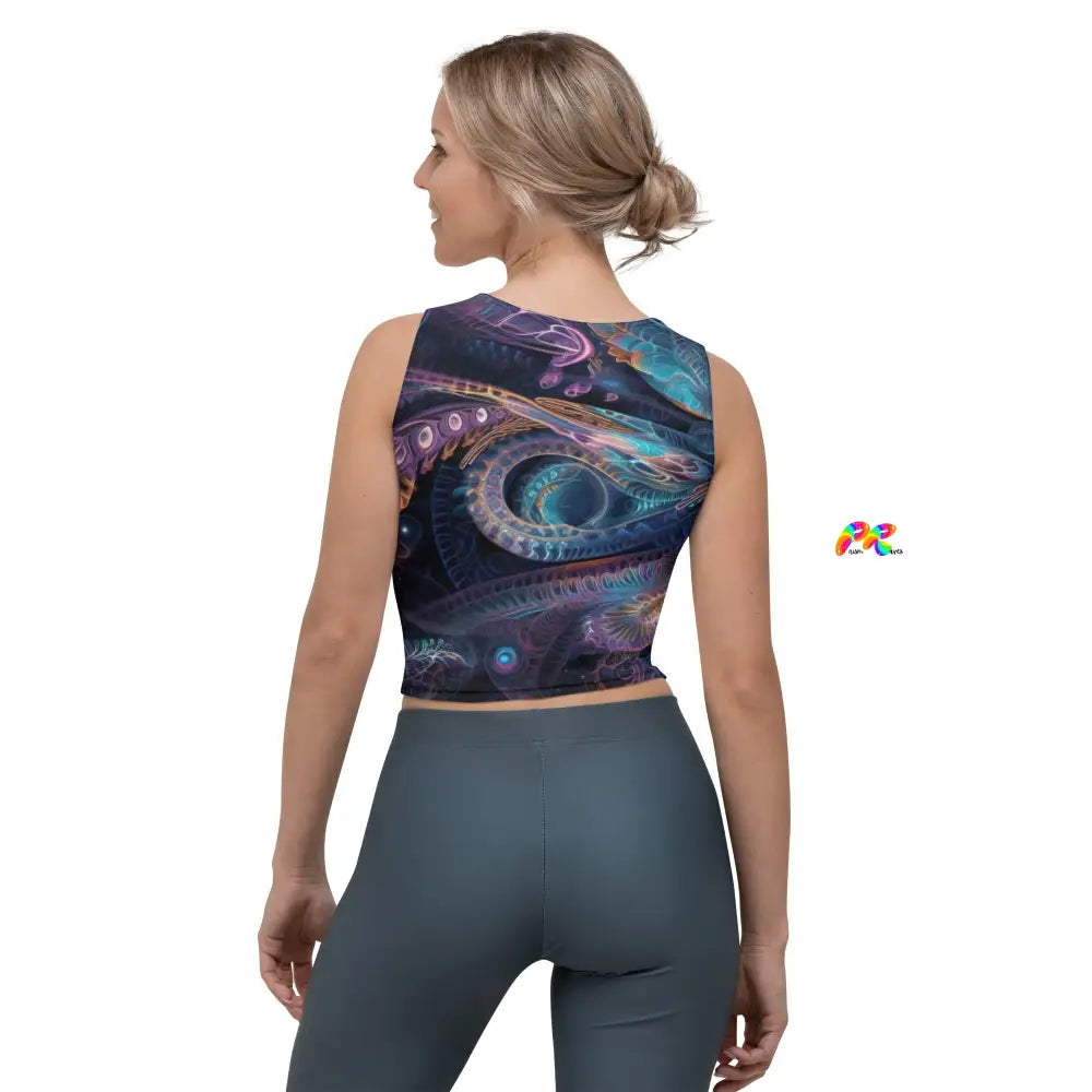 Sacred Vision Rave Crop Top