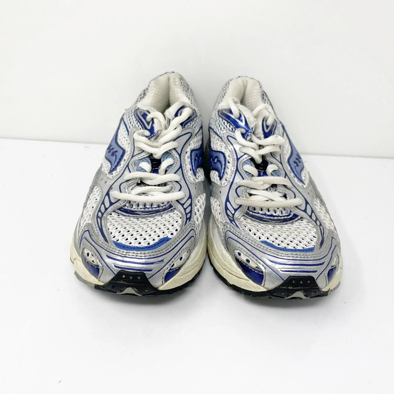 Saucony Womens Omni 8 10043-1 Gray Running Shoes Sneakers Size 7.5