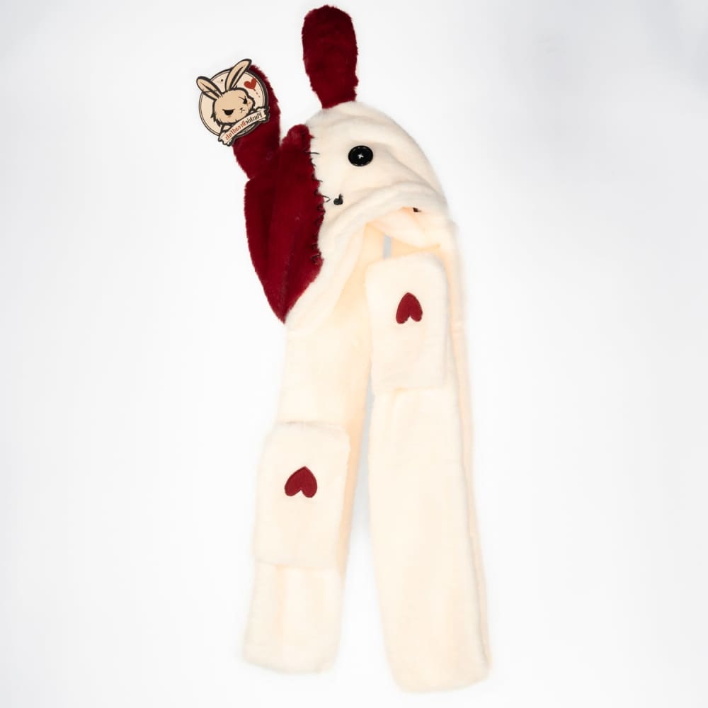 Scoodie Dreadful - Love Rabbit Scarf Hoodie