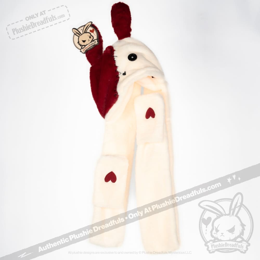 Scoodie Dreadful - Love Rabbit Scarf Hoodie