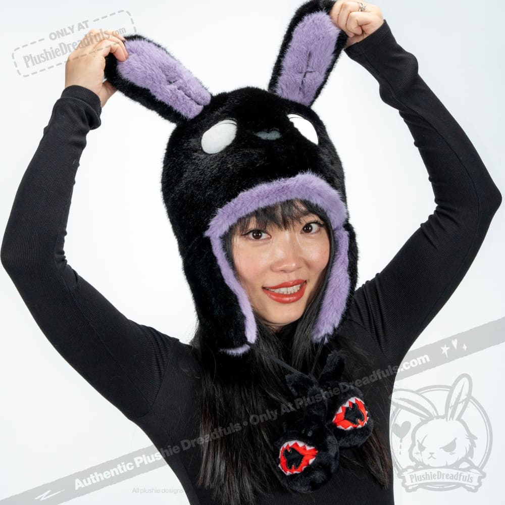 Scoodie Dreadful - Sleep Paralysis Rabbit Scarf Hoodie