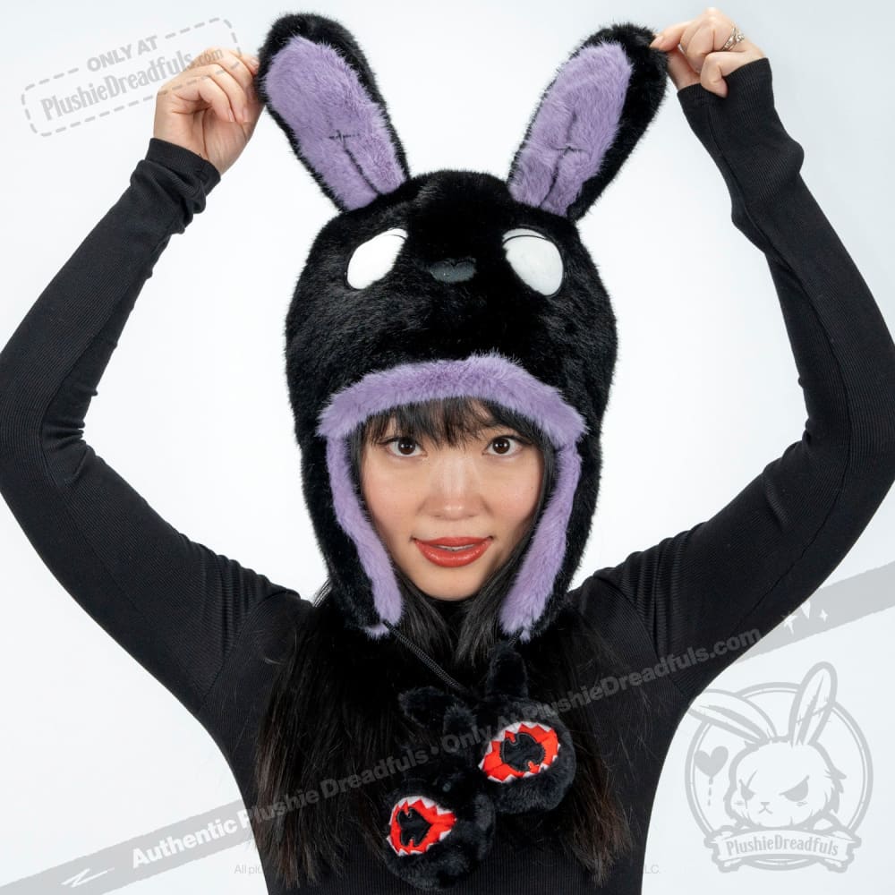 Scoodie Dreadful - Sleep Paralysis Rabbit Scarf Hoodie