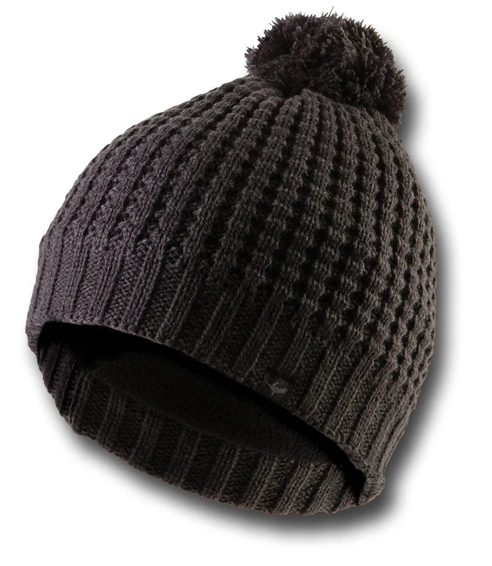 SEALSKINZ WP WAFFLE BOBBLE HAT