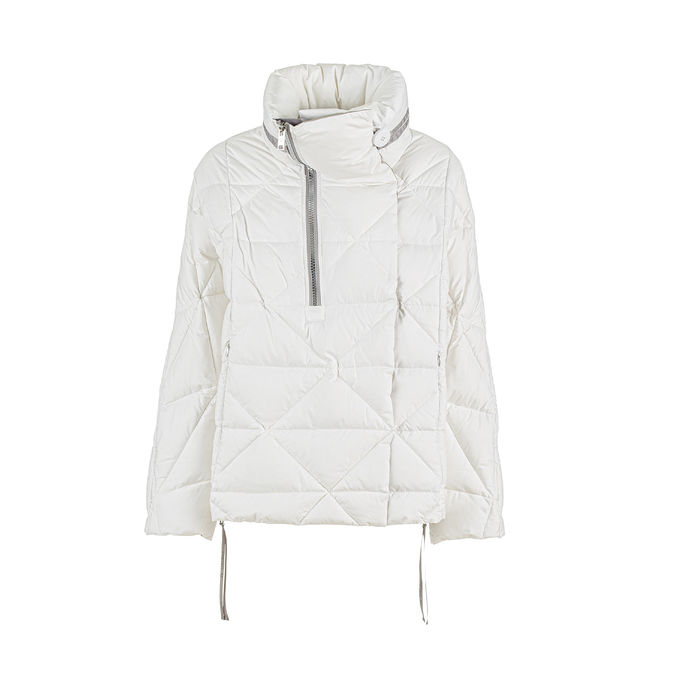 SHORT DOWN JACKET Woman White 