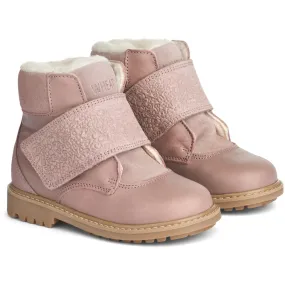 Sigge Print Velcro Boot - rose