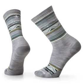 Smartwool Everday ZigZag Valley Crew Light Gray