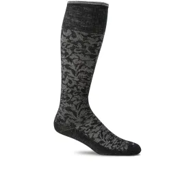 Sockwell Womens Damask Black