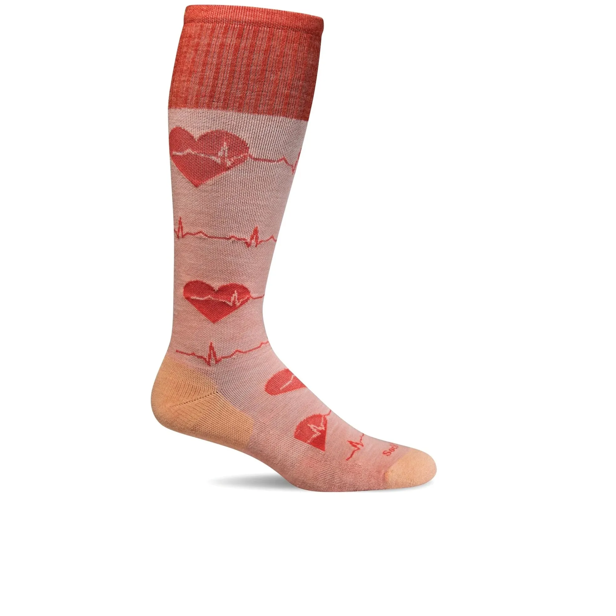 Sockwell Womens Heartbeat Peach