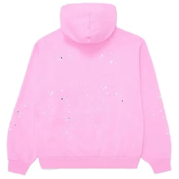 Sp5der Atlanta Hoodie Pink