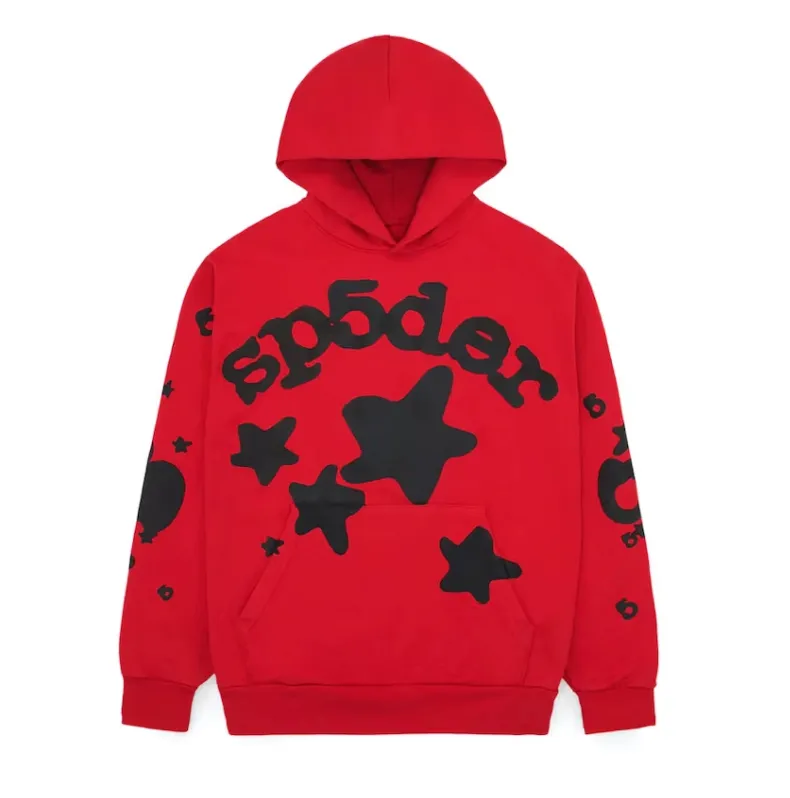 Sp5der Beluga Hoodie Red