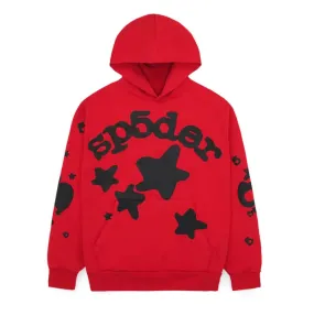 Sp5der Beluga Hoodie Red