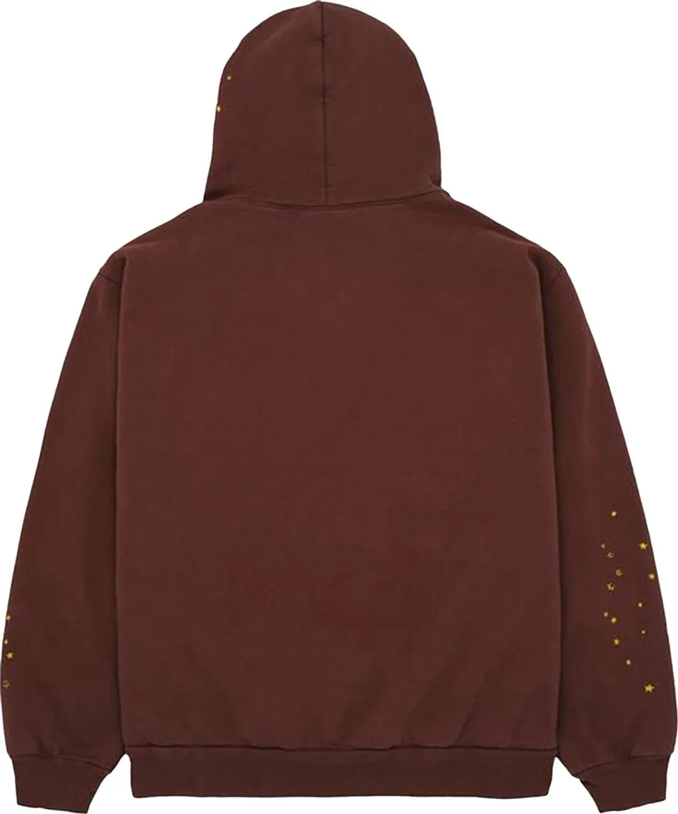 Sp5der - Web Hoodie - Brown