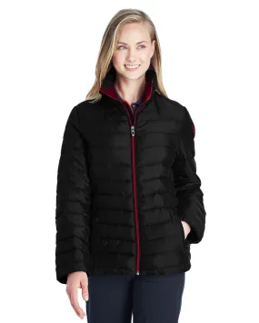 Spyder Ladies Supreme Insulated Puffer Jacket Black/ Red 187336