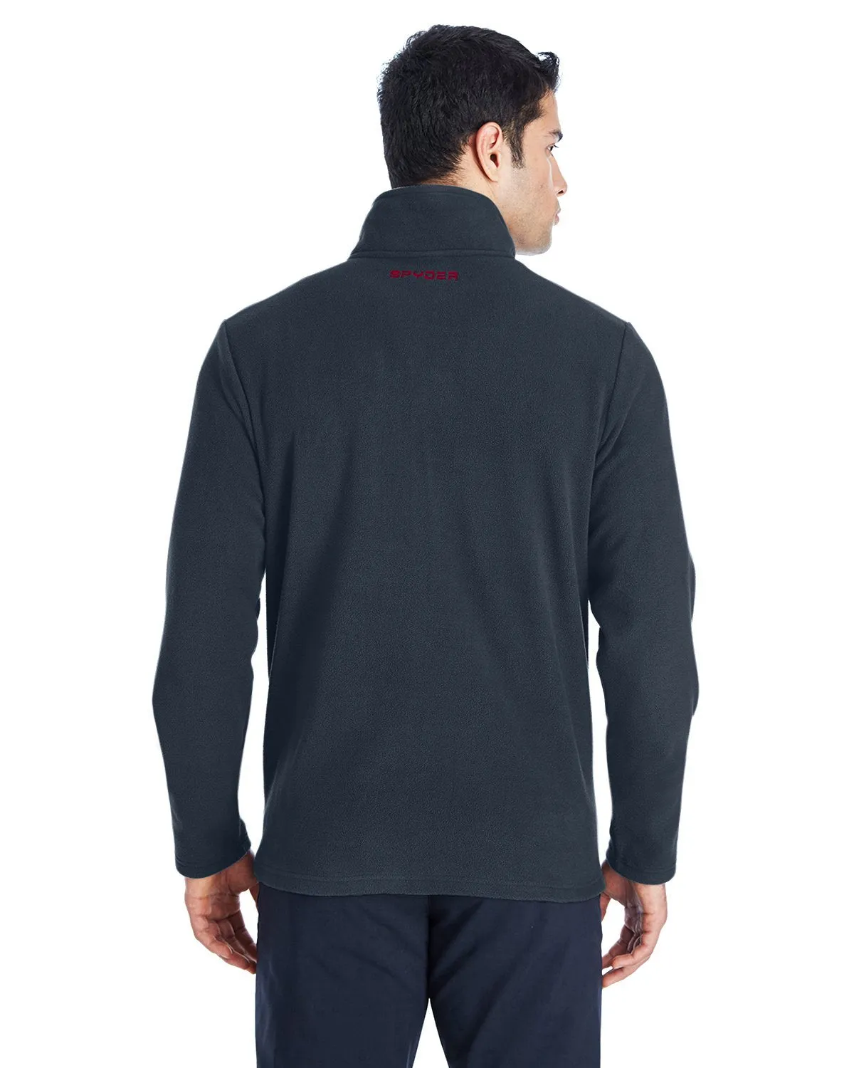 Spyder Transport Quarter Zip Fleece Pullover Frontier/ Red 187332