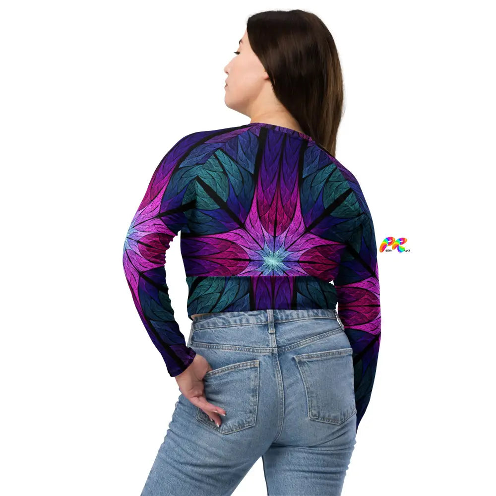 Stained Glass Festival Crop Top