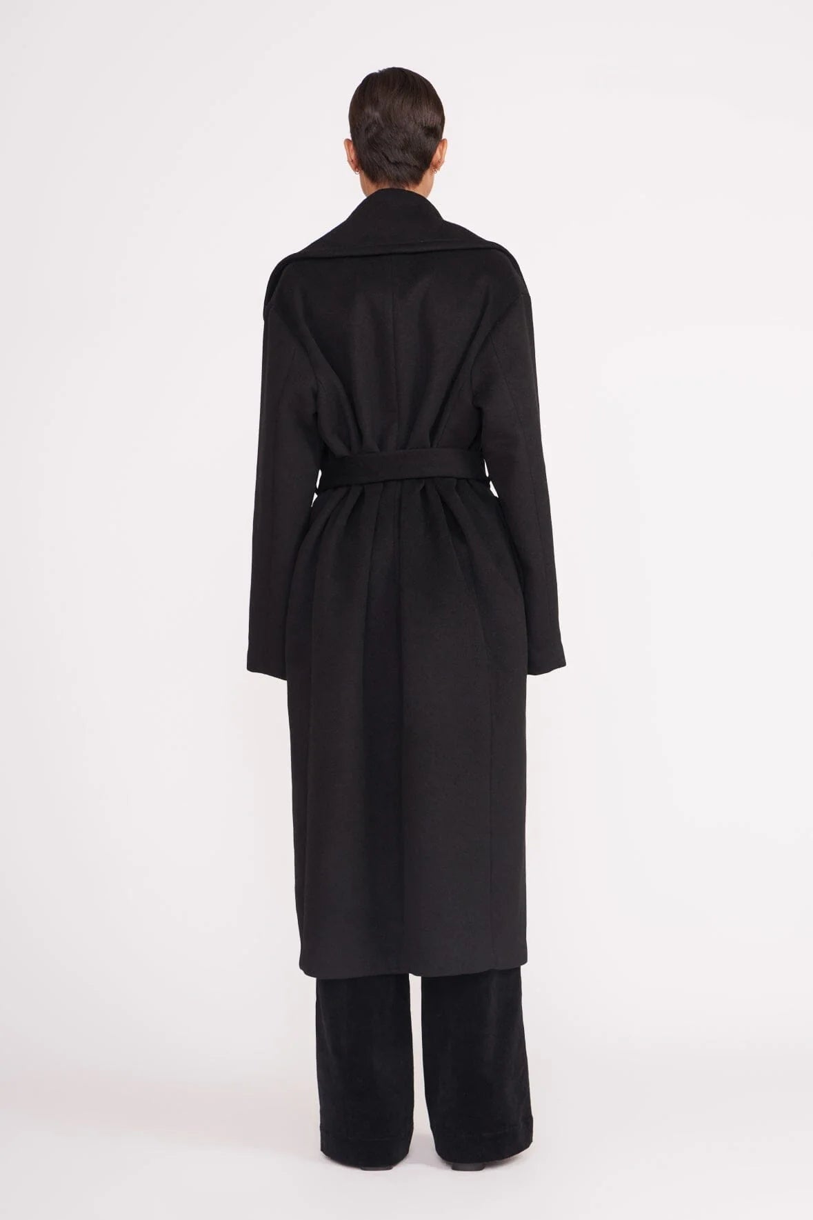 Staud Carver Coat Black