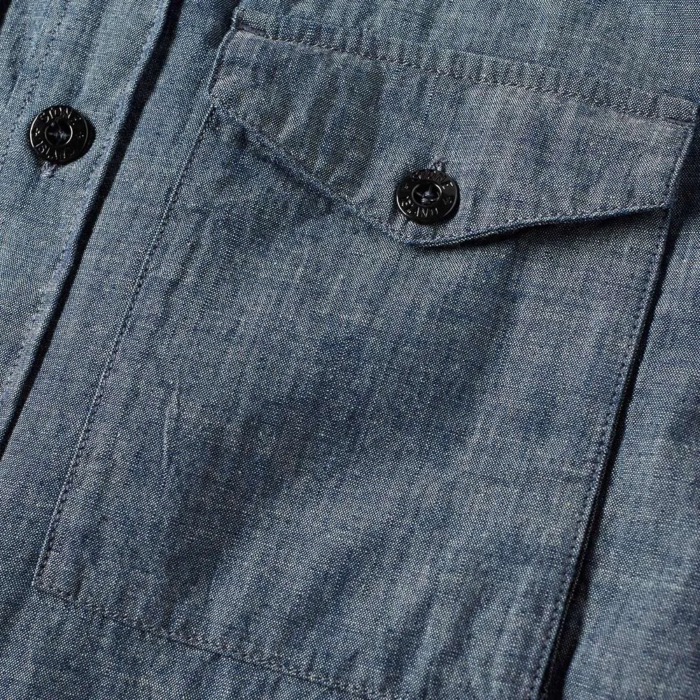 Stone Island Chambray OvershirtWash